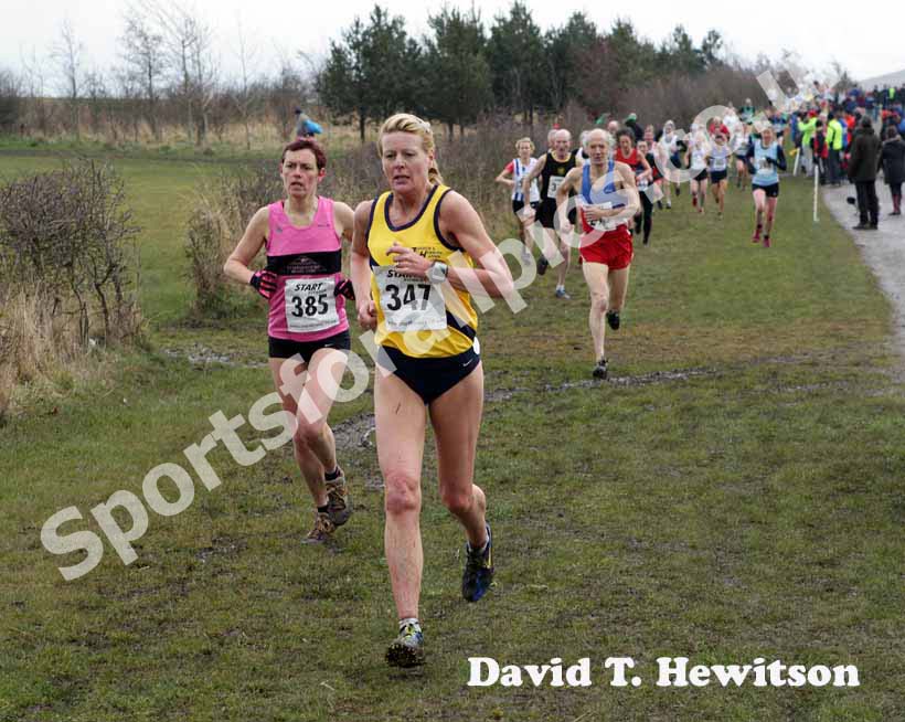 Heather Robinson (Jarrow) 50-54, BMAF Cross Country, Herrington, Sunderland.